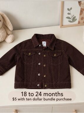 Gap Faux Brown Suede Jacket